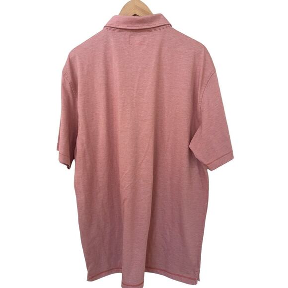 LinkSoul Golf Polo Mens Size XL TEMPUS FUGIT Short Sleeves Collared 100% Cotton - Picture 2 of 7